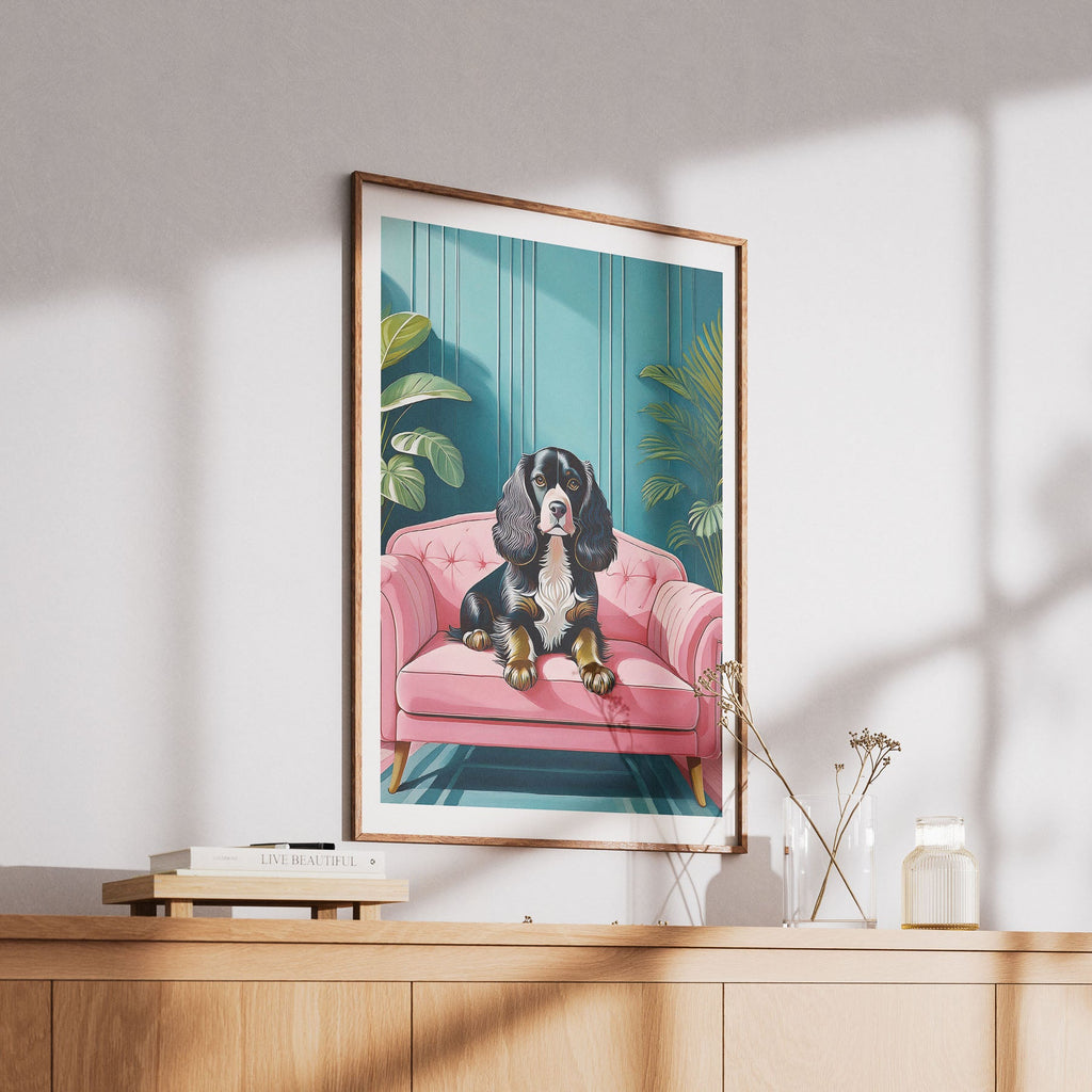 Cocker Spaniel Just Lounging Around image 6