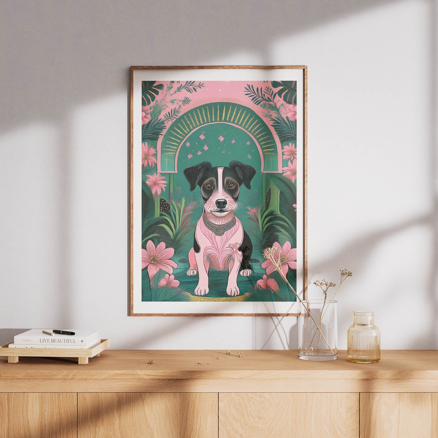 Jack Russell Terrier Flowery Dog image 8