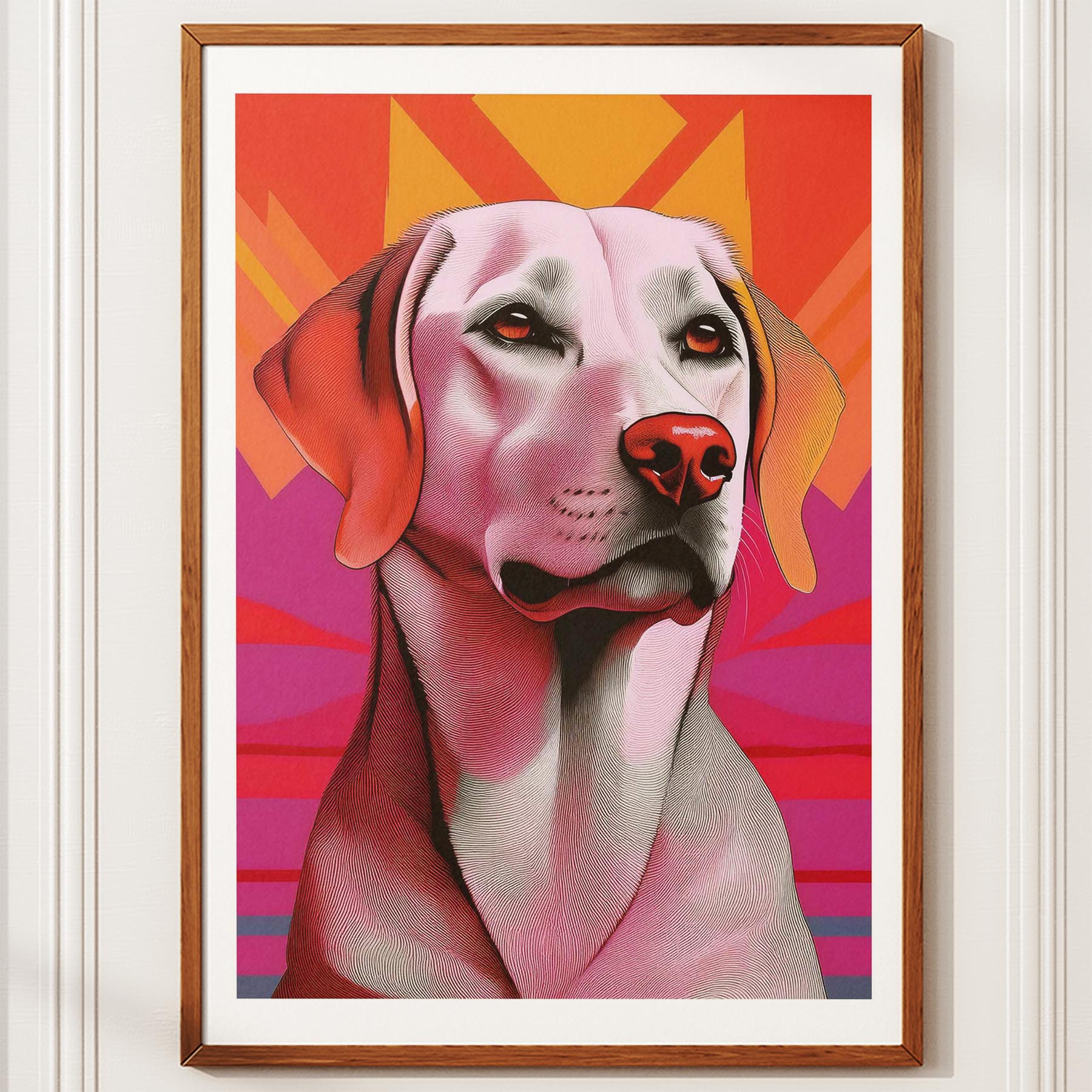 Labrador Retriever Modern Pop Dog Series image 10