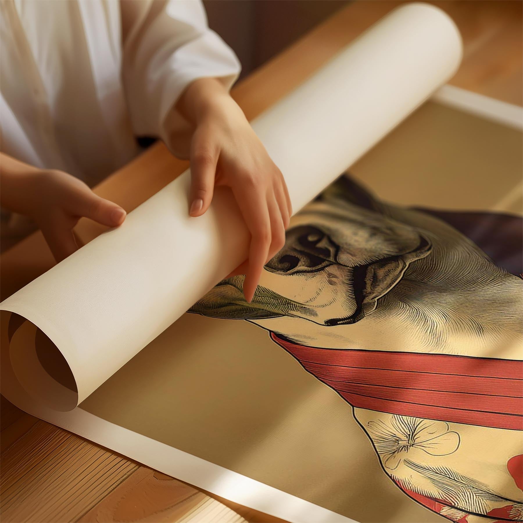 American Pitbull Terrier Japanse Kimono Dog Series image 1