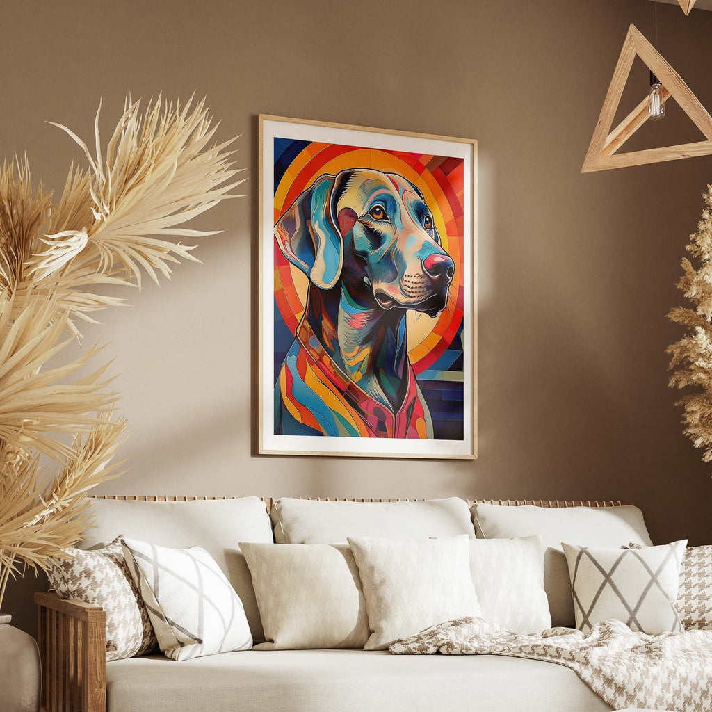 Weimaraner Colour Graphics image 5