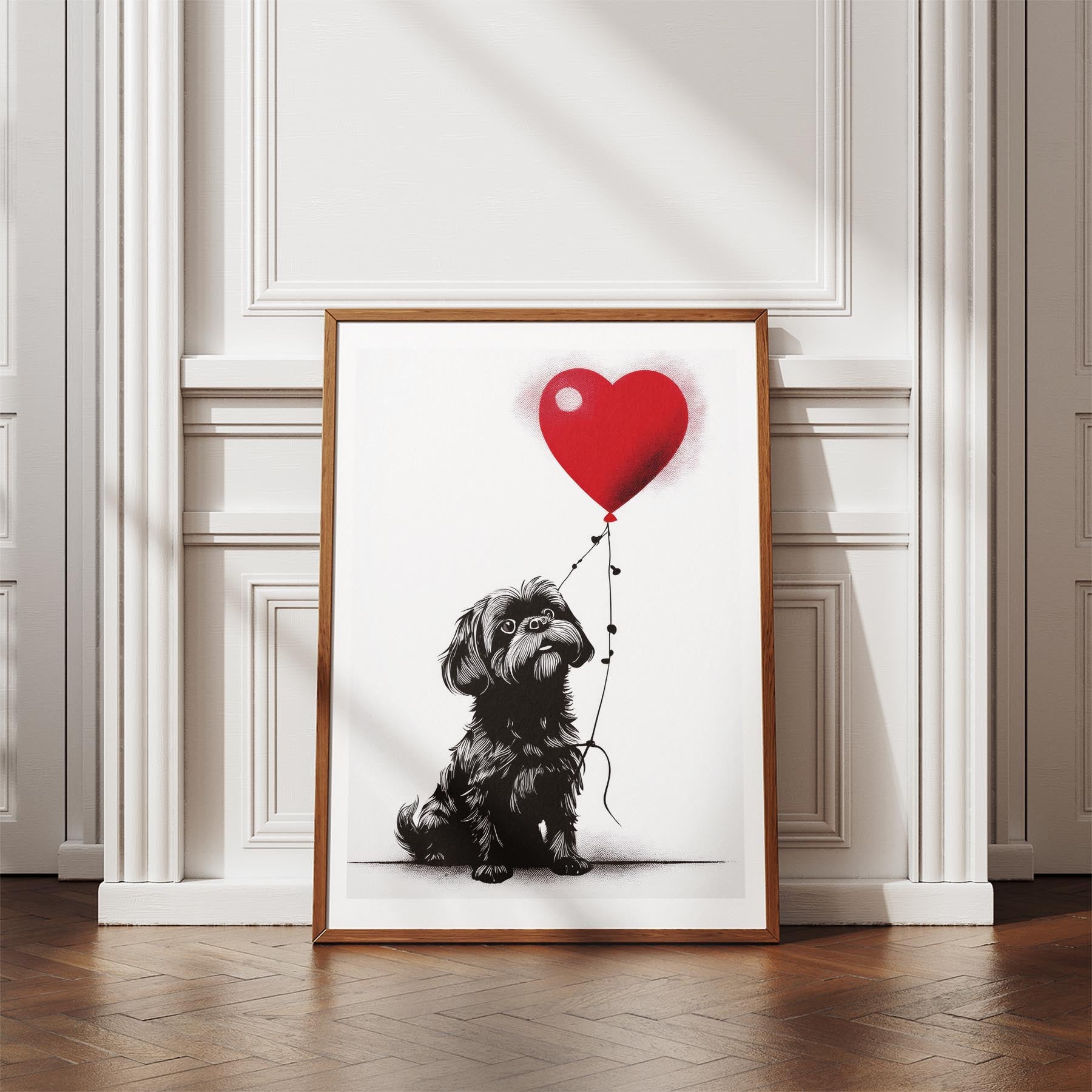 Shih Tzu DOGSY Series inspired by the Art of Banksy image 4