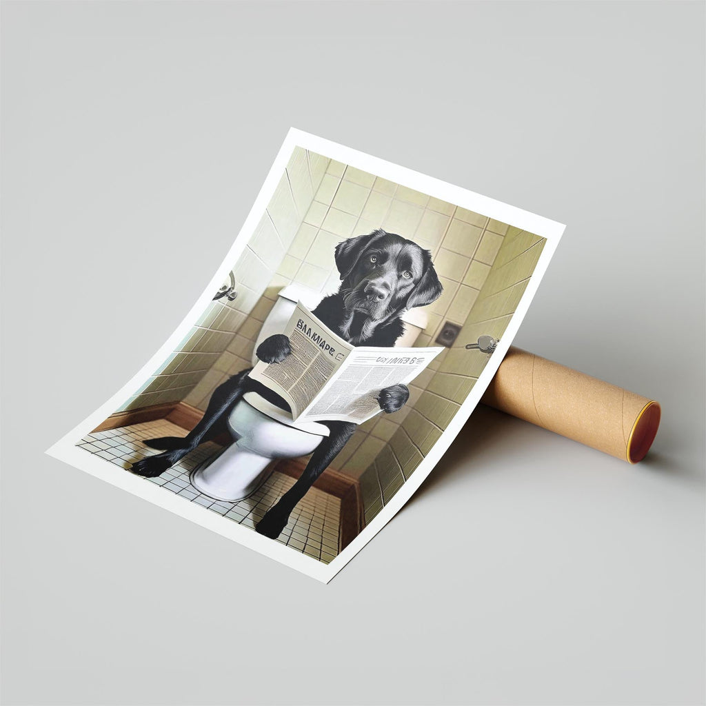 Labrador Retriever Toilet Humour Dog Series 2 image 6