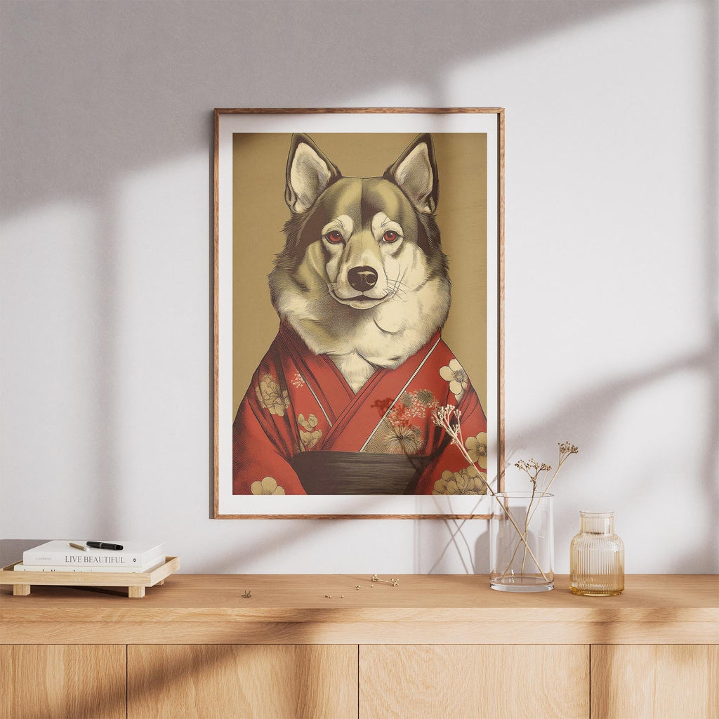 Finnish Lapphund Japanse Kimono Dog Series image 8