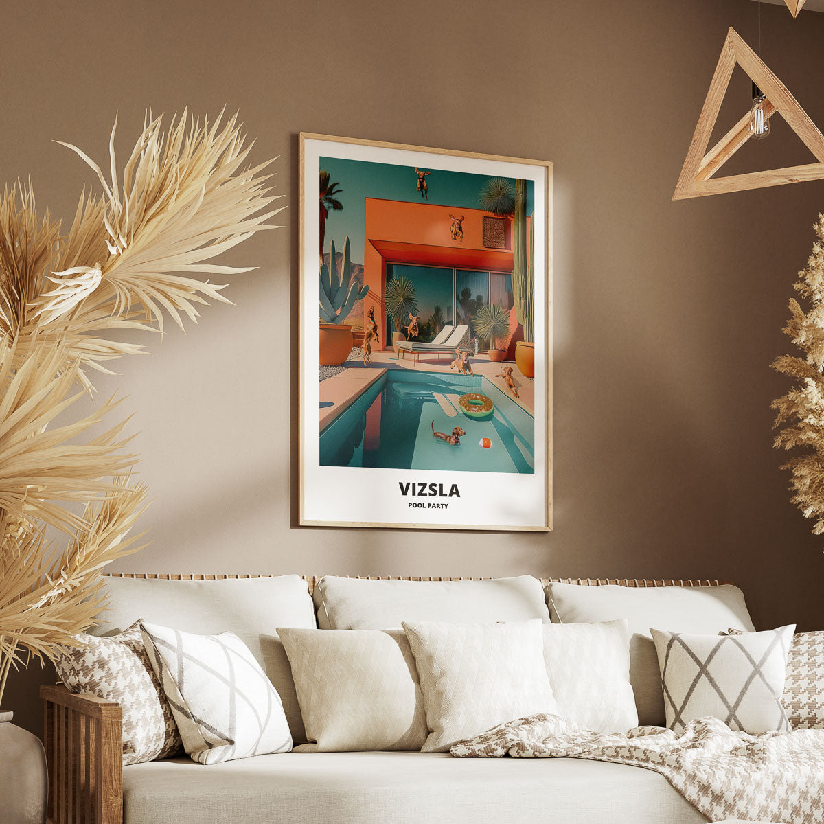 Vizsla Pool Party image 5