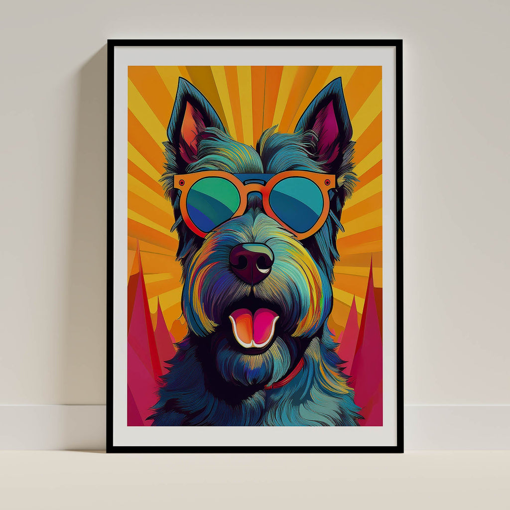 Scottish Terrier In Colourful Sunnies 1 image 0