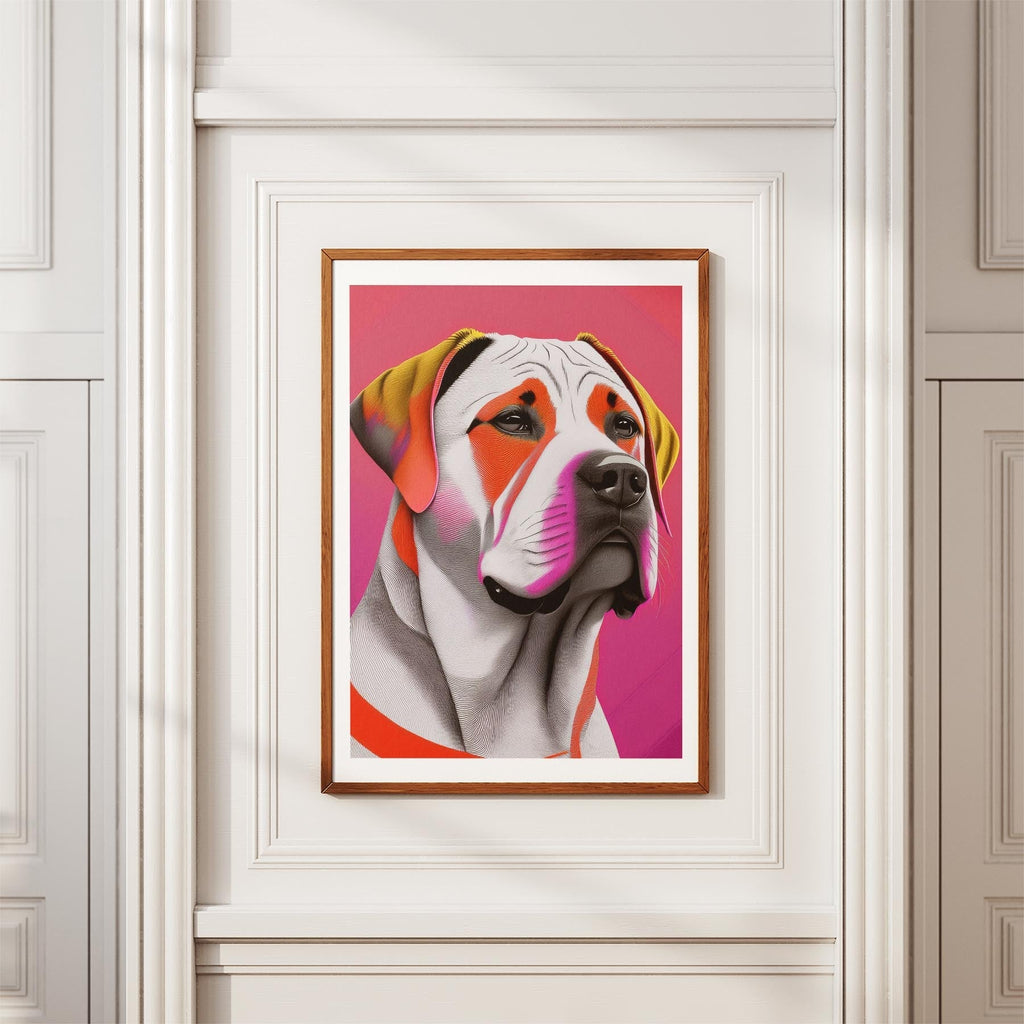 Dogue de Bordeaux Modern Pop Dog Series image 3