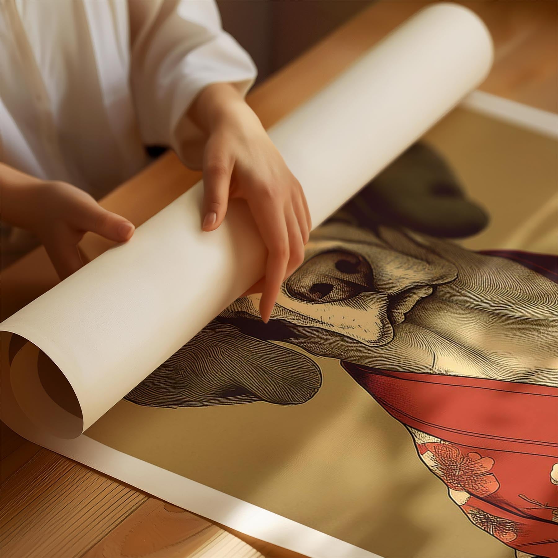 English Setter Japanse Kimono Dog Series image 1