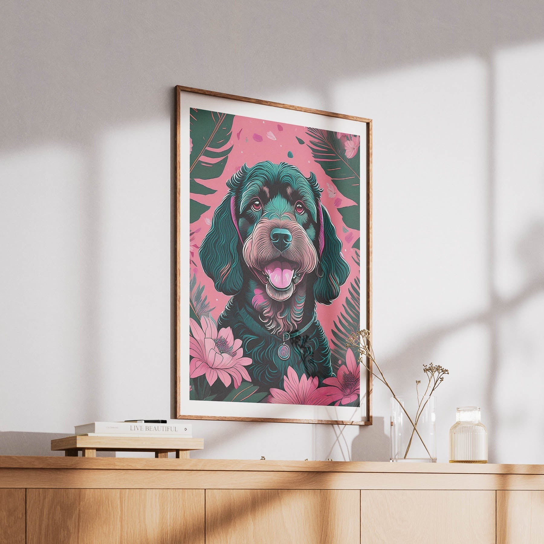 Cavoodle Flowery Dog image 6