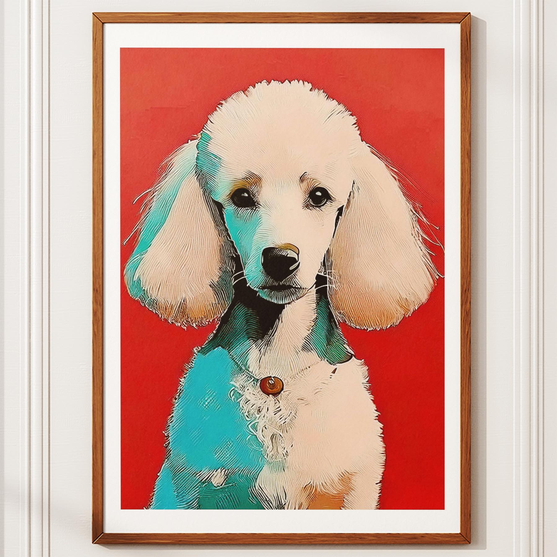 Poodle Red Dog Series image 10