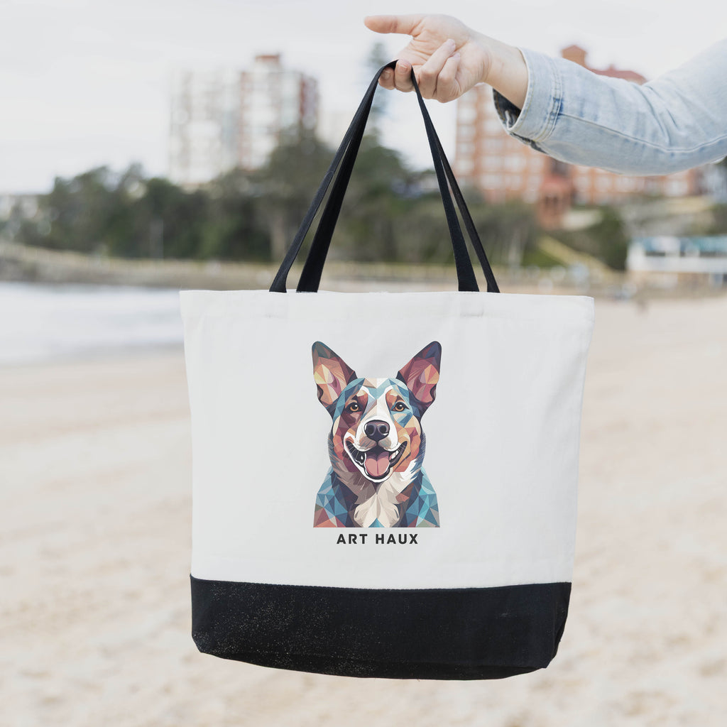 Cattle Dog Chic Graphic Art Bag image 1