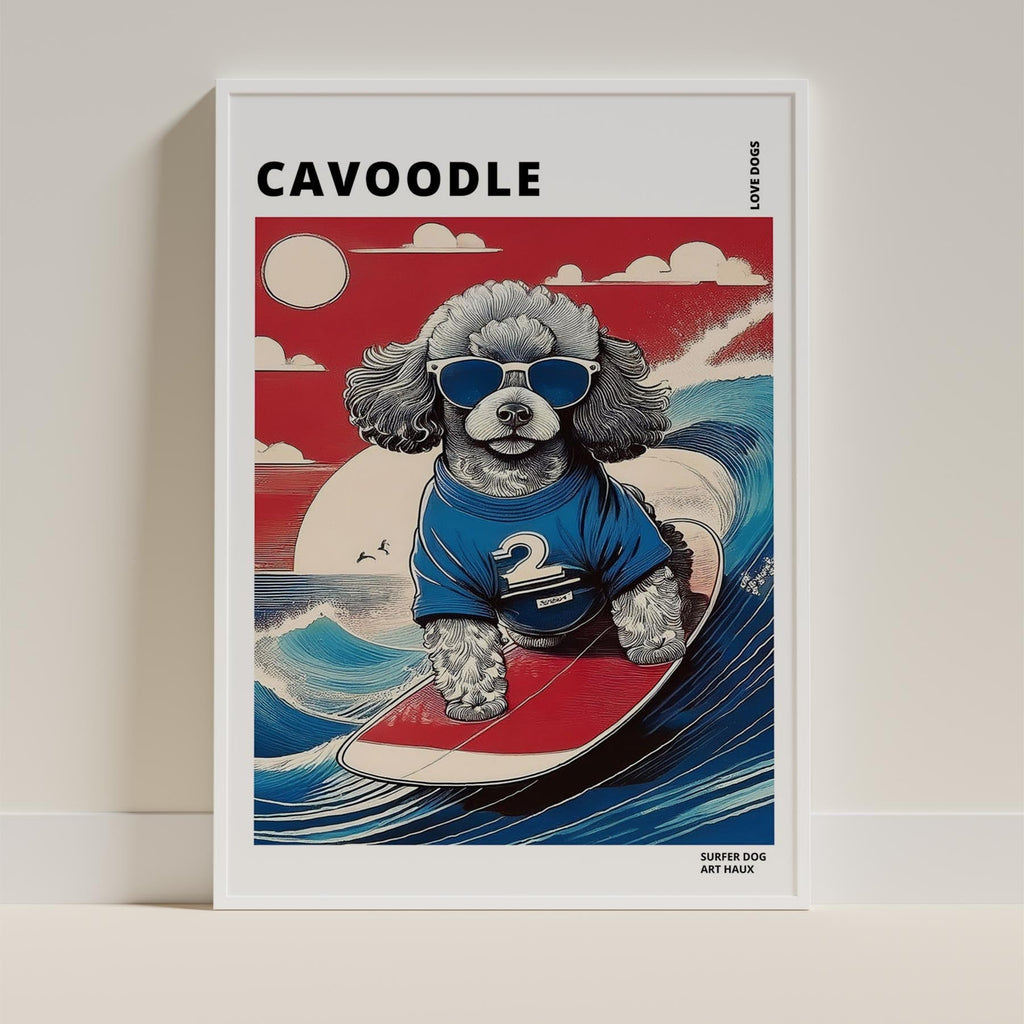 Cavoodle Hokosai Surfer Dogs 1 image 9