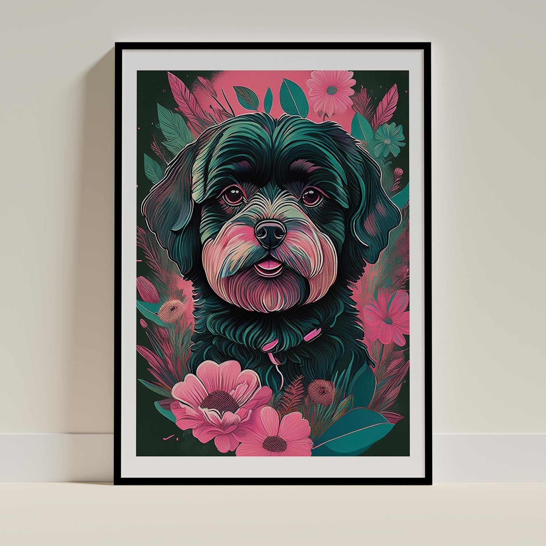 Bichon Frise Flowery Dog image 8