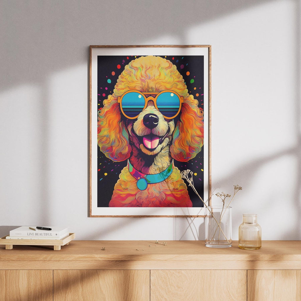 Poodle In Colourful Sunnies 3 image 8