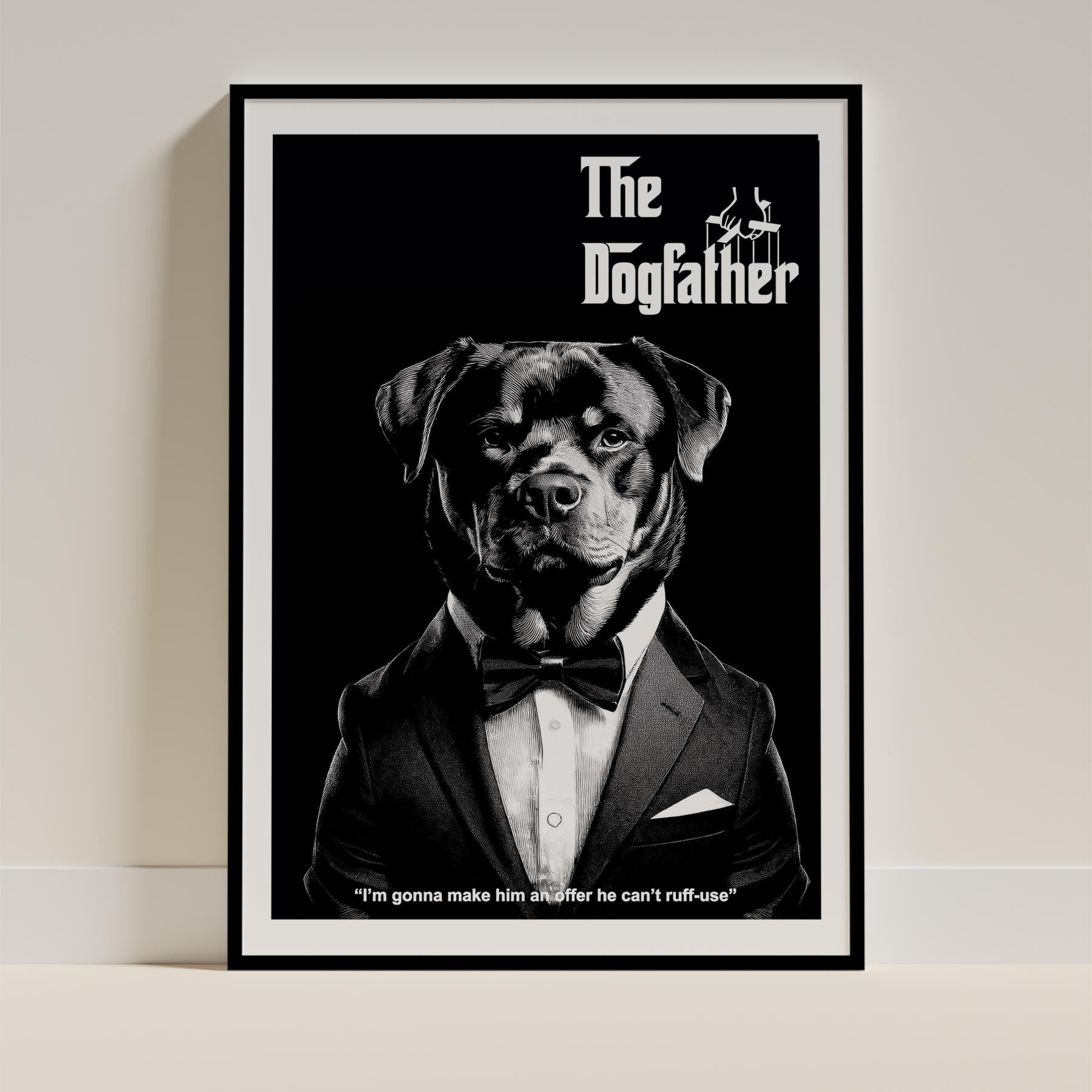 Rottweiler Mafia Dog Series image 0