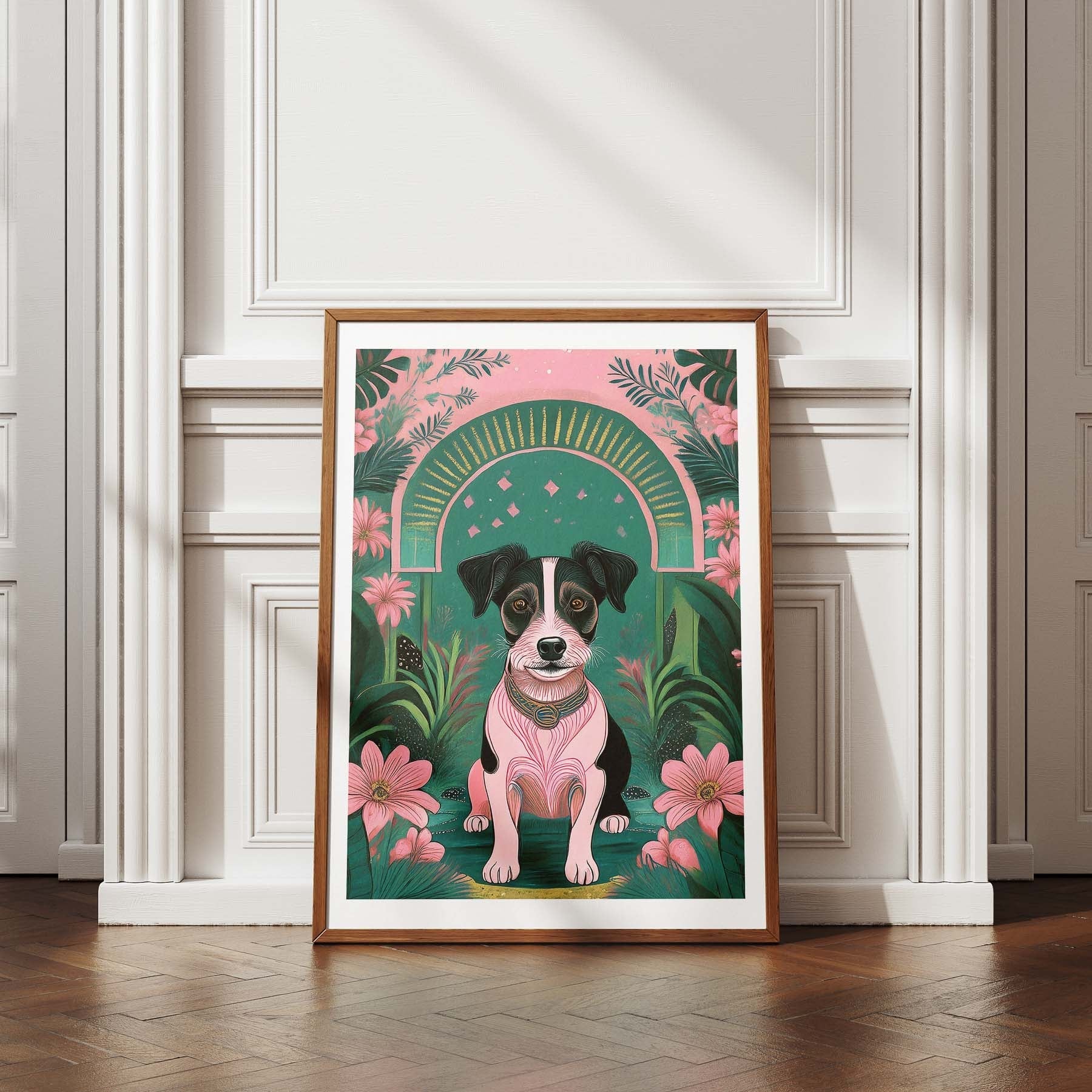 Jack Russell Terrier Flowery Dog image 4
