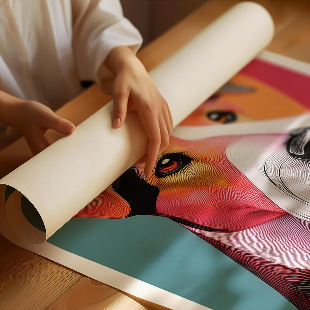 Fox Terrier Modern Pop Dog Series image 1