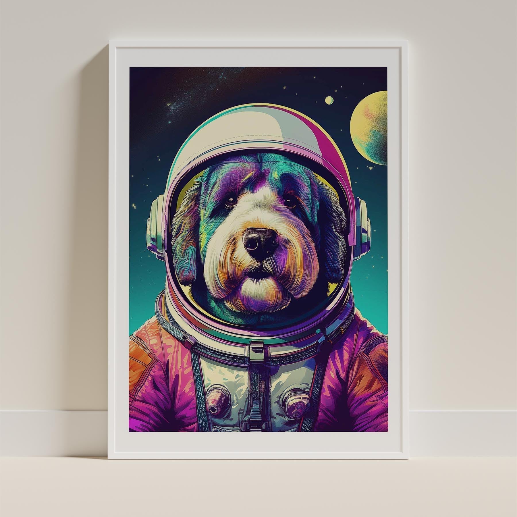 Old English Sheepdog Space Dogs Series image 9