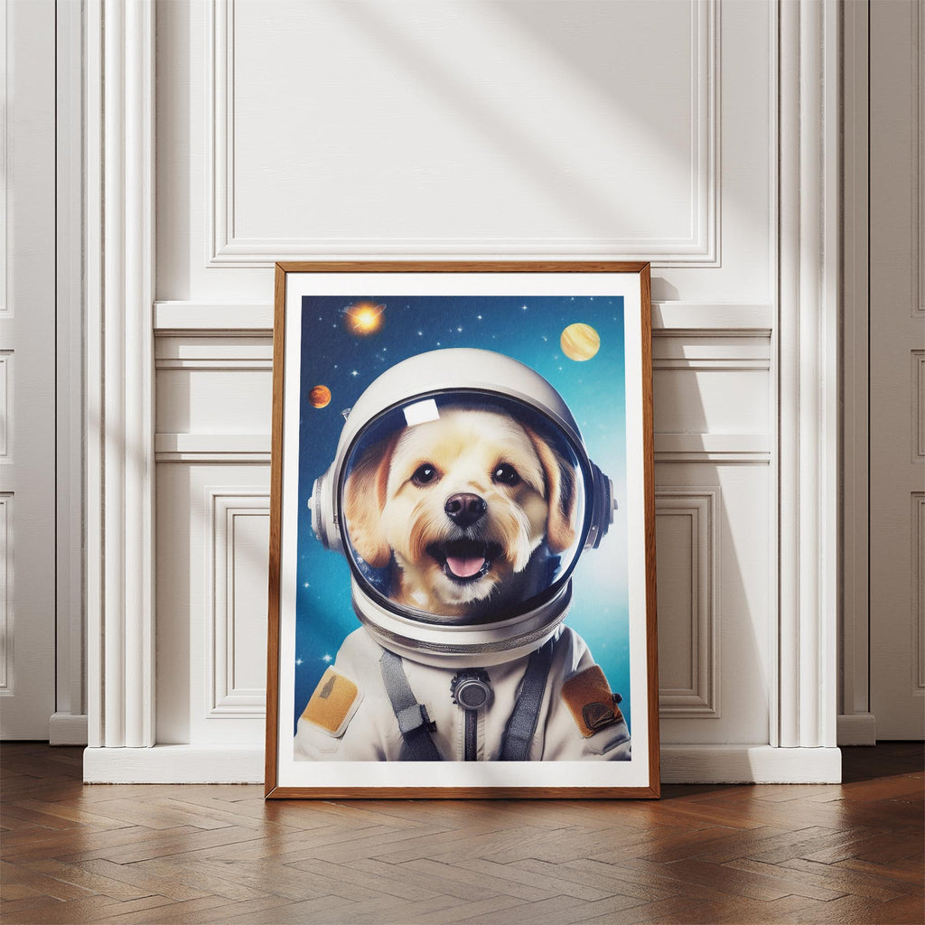 Maltese Astronaut Dog Series image 4
