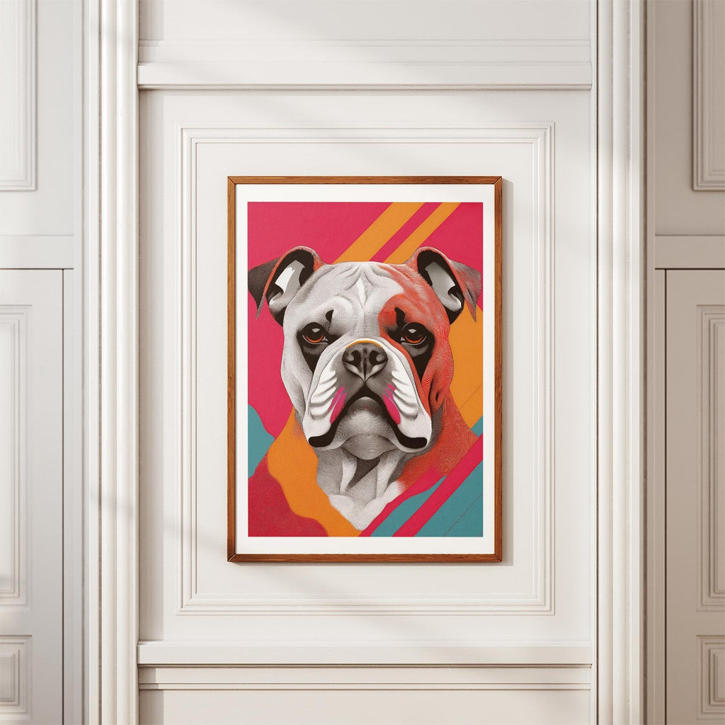 Bulldog Modern Pop Dog Series image 3