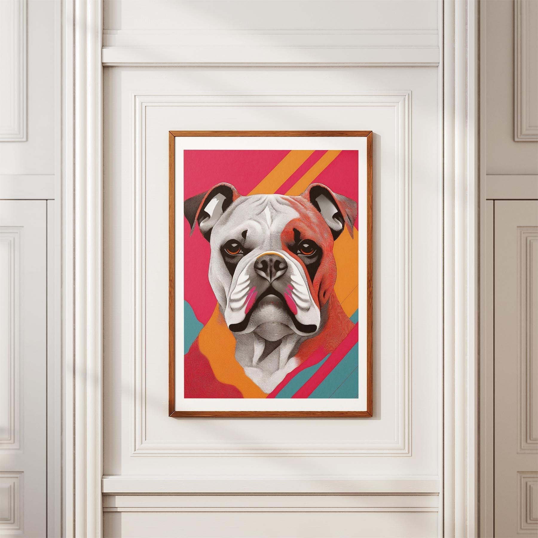Bulldog Modern Pop Dog Series image 3