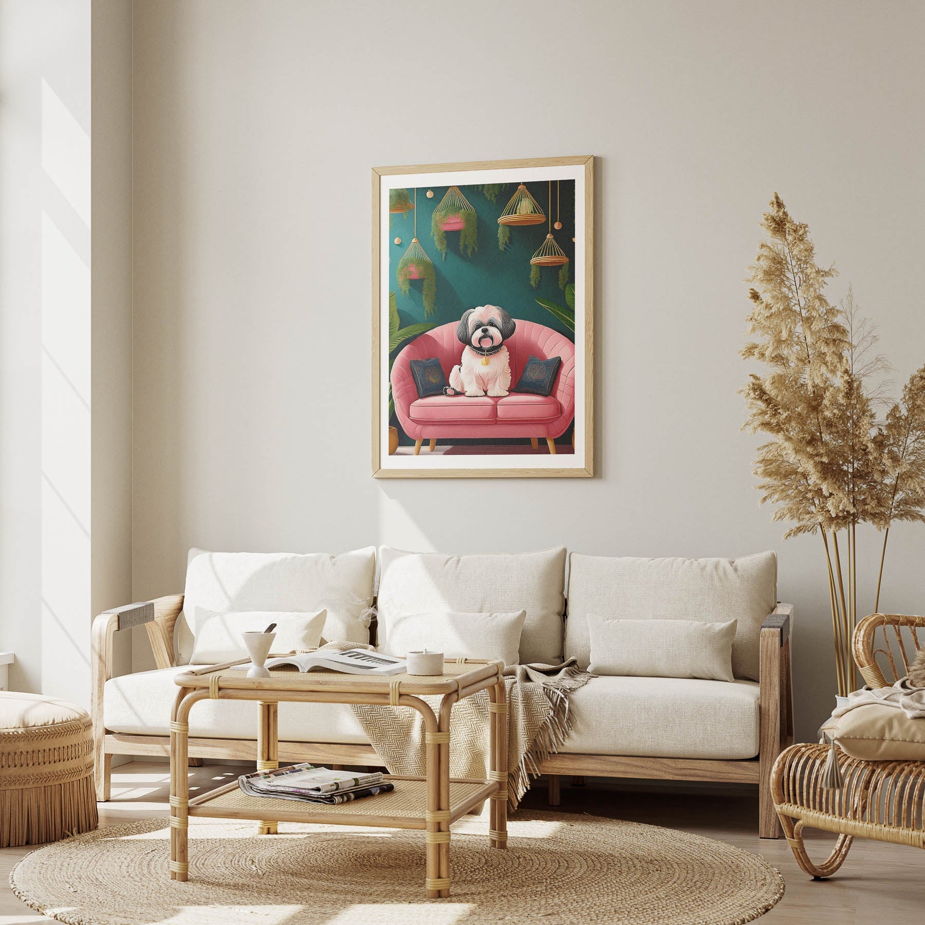 Bichon Frise  Just Lounging Around image 1