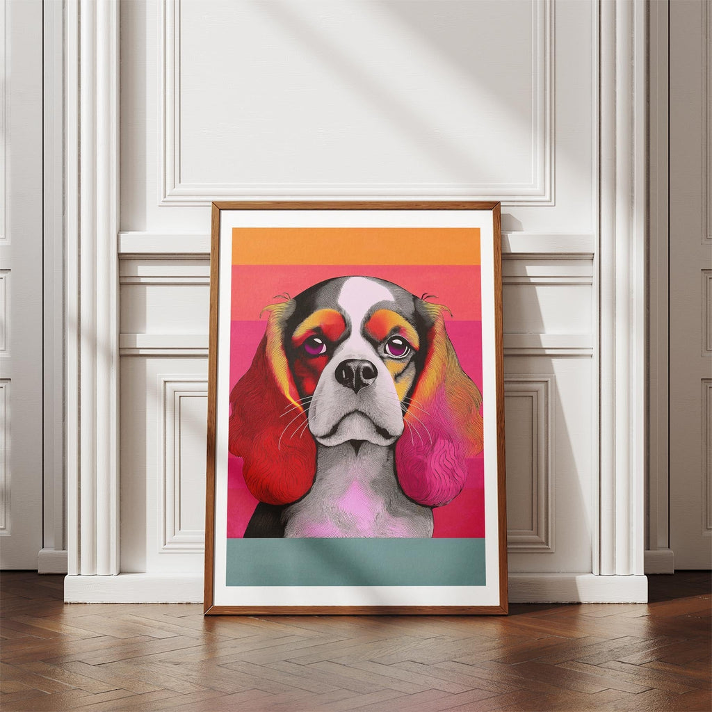 Cavalier Spaniel Modern Pop Dog Series image 4