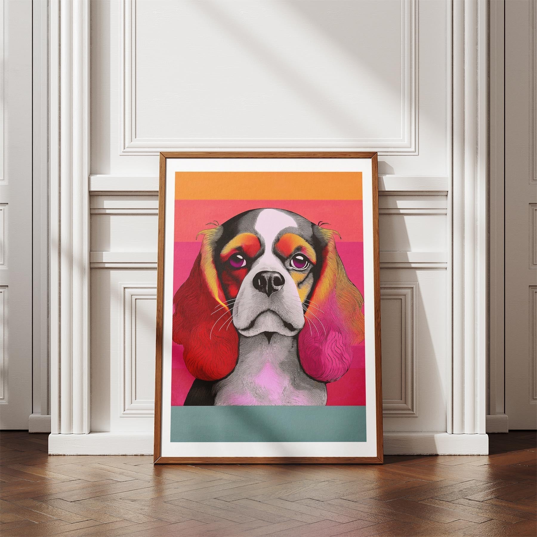 Cavalier Spaniel Modern Pop Dog Series image 4
