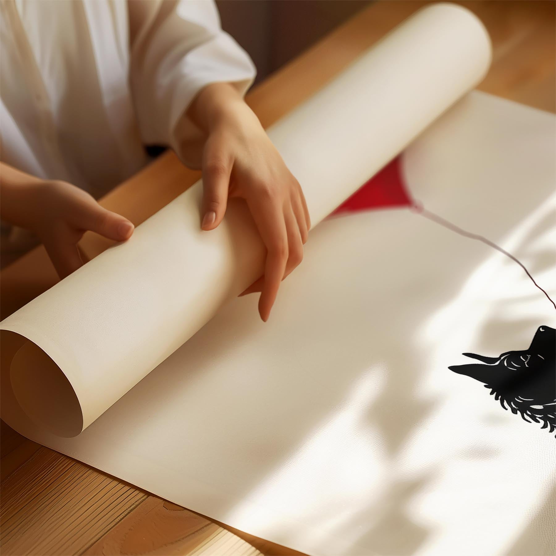 German Spitz DOGSY Series inspired by the Art of Banksy image 1