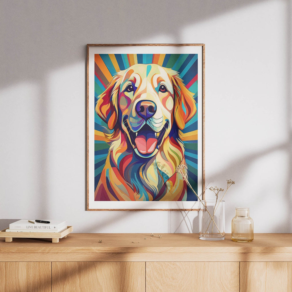 Golden Retriever Colour Graphics image 8