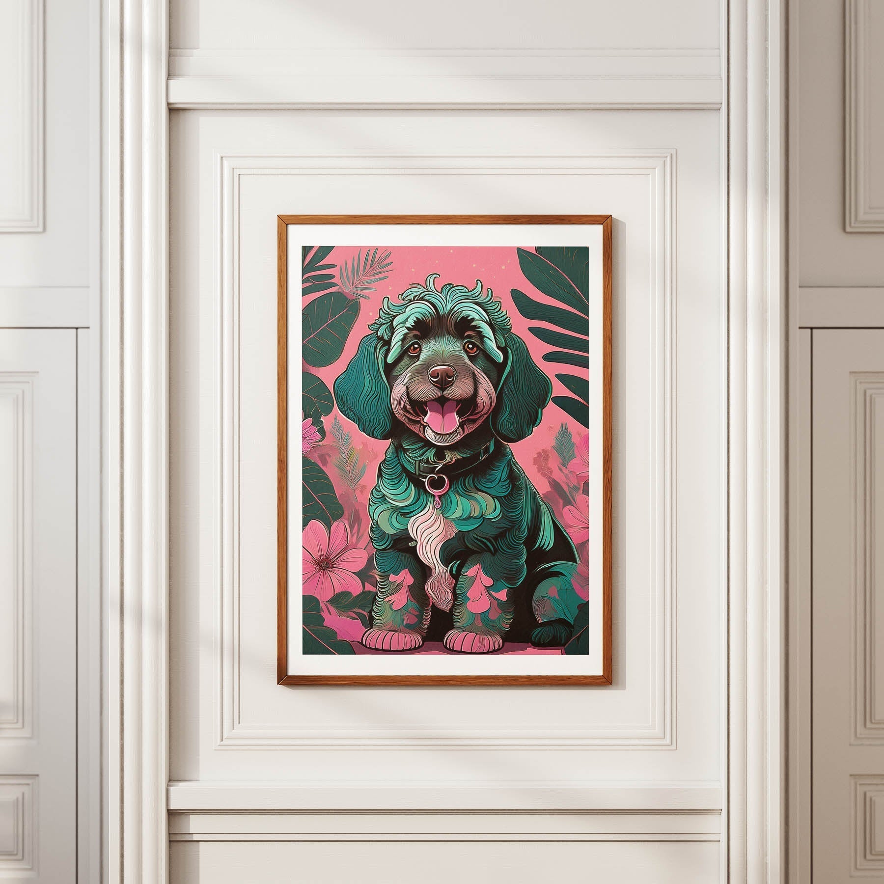 Cavoodle Flowery Dog image 3