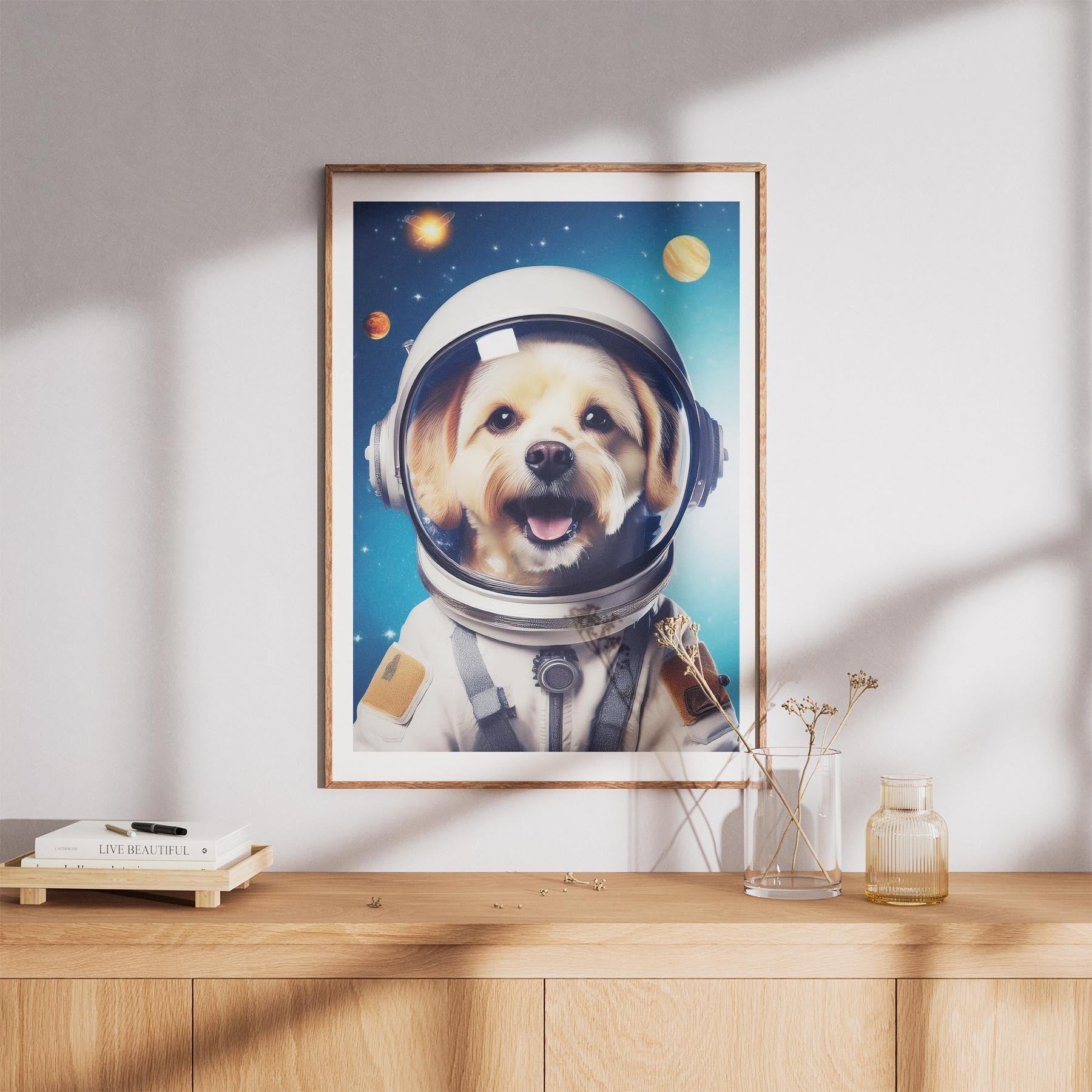 Maltese Astronaut Dog Series image 8