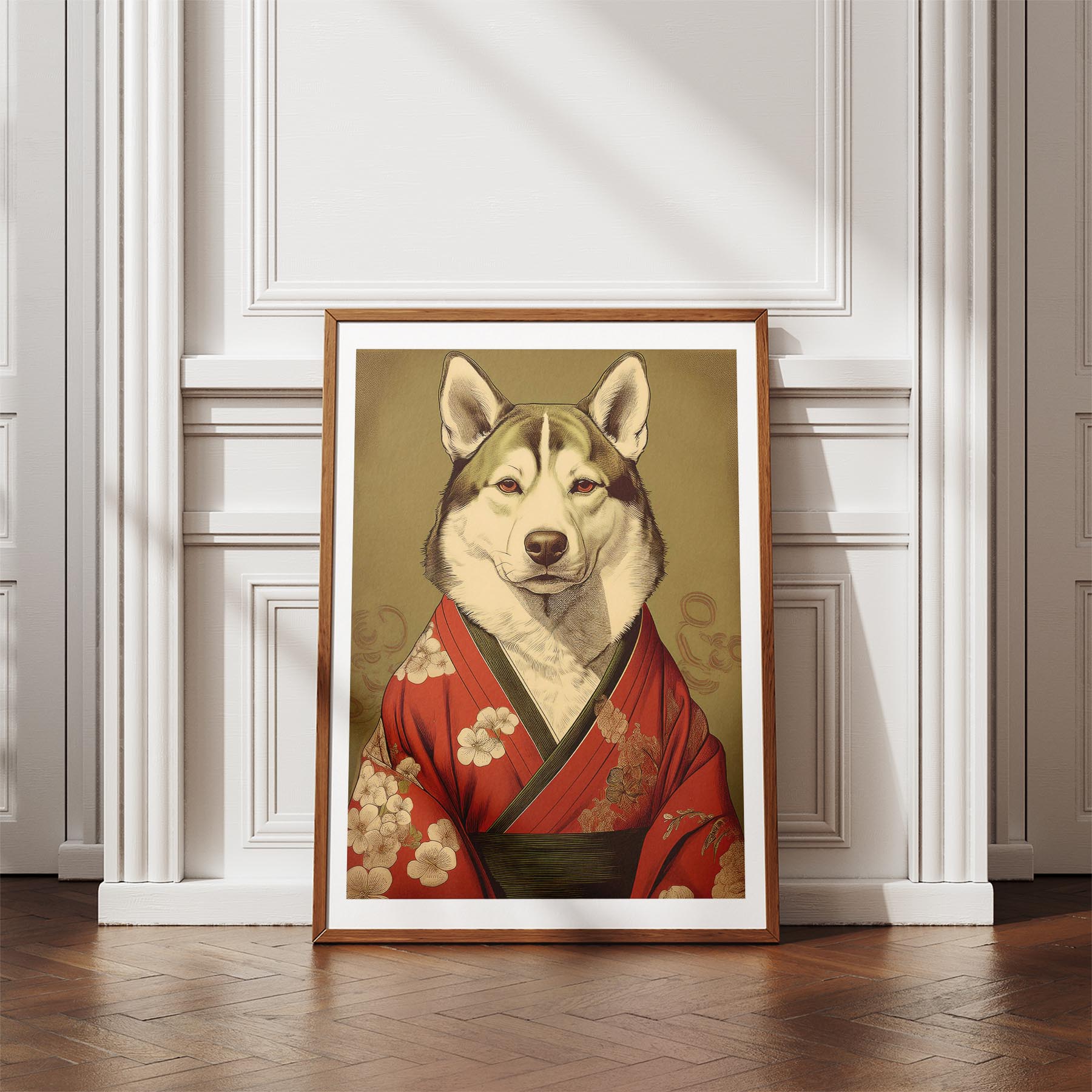 Alaskan Malamute Japanse Kimono Dog Series image 4