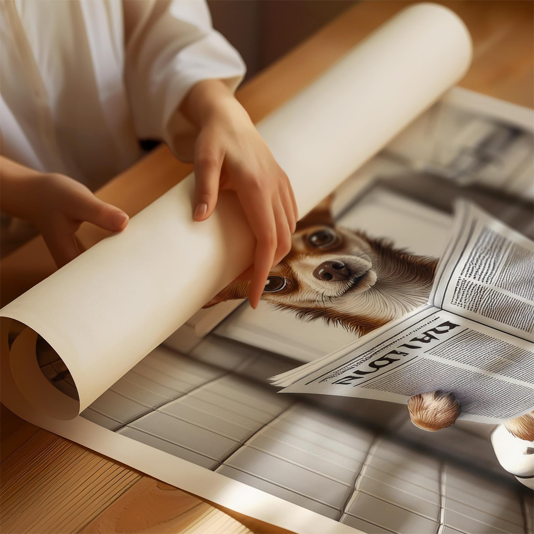 Chihuahua Toilet Humour Dog Series 1 image 1