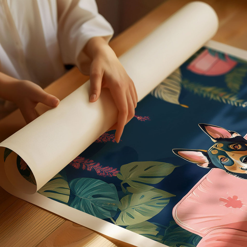 Australian Kelpie  Just Lounging Around image 3