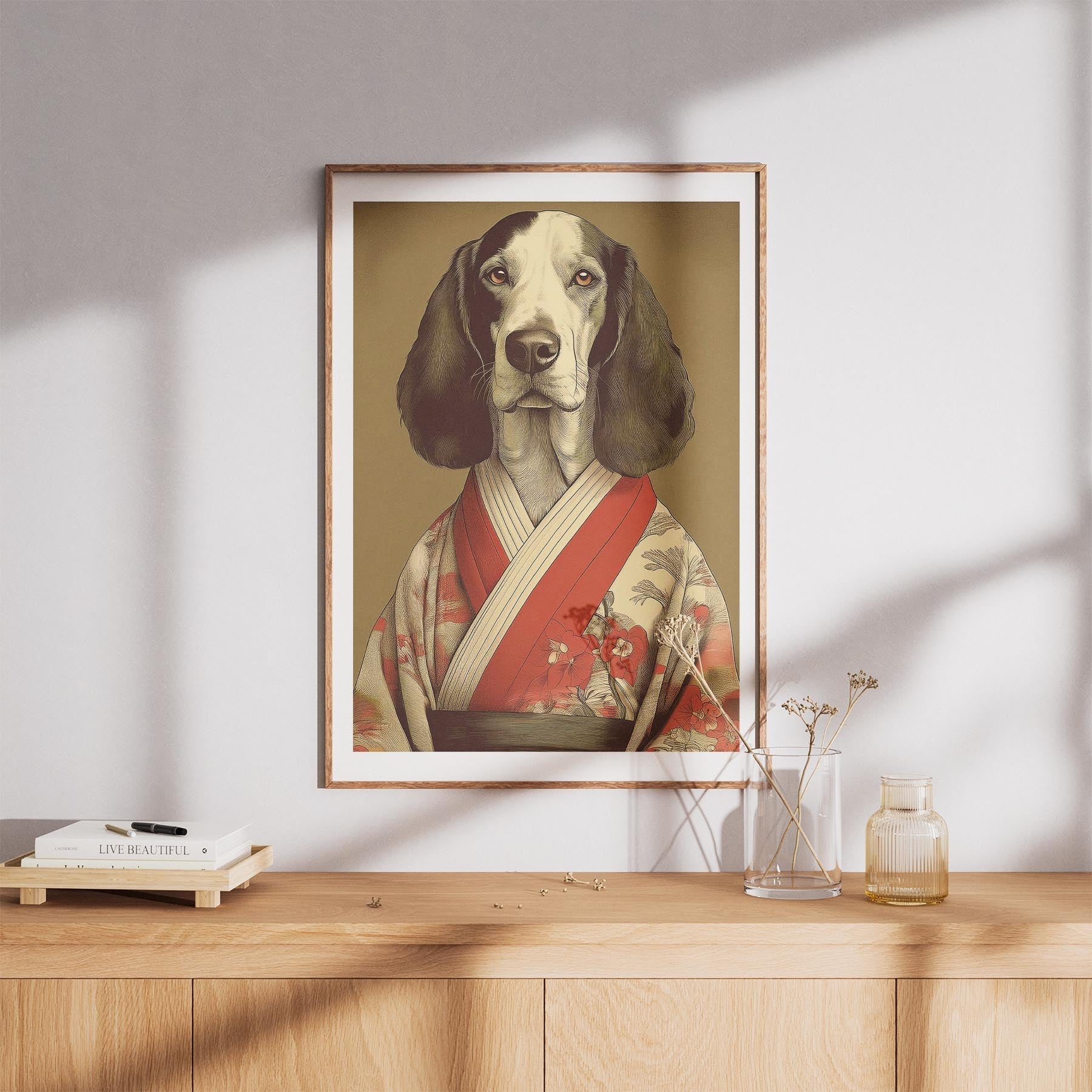Gordon Setter Japanse Kimono Dog Series image 8