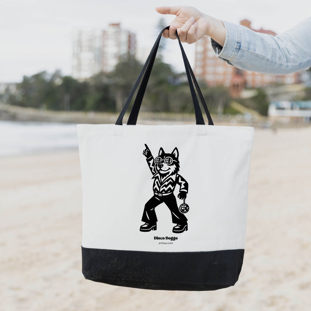 Alaskan Malamute 70's Disco Doggo Bag image 1