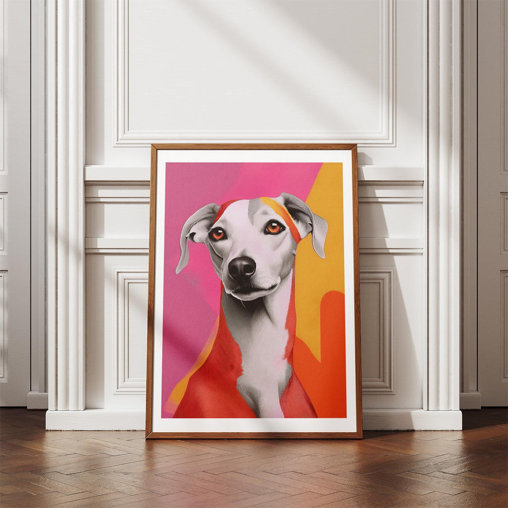 Whippet Modern Pop Dog Series image 4