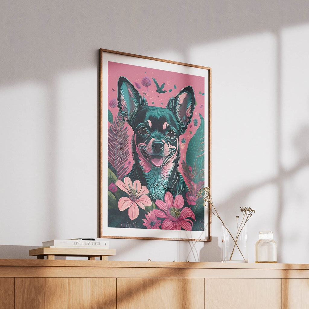 Chihuahua Flowery Dog image 6