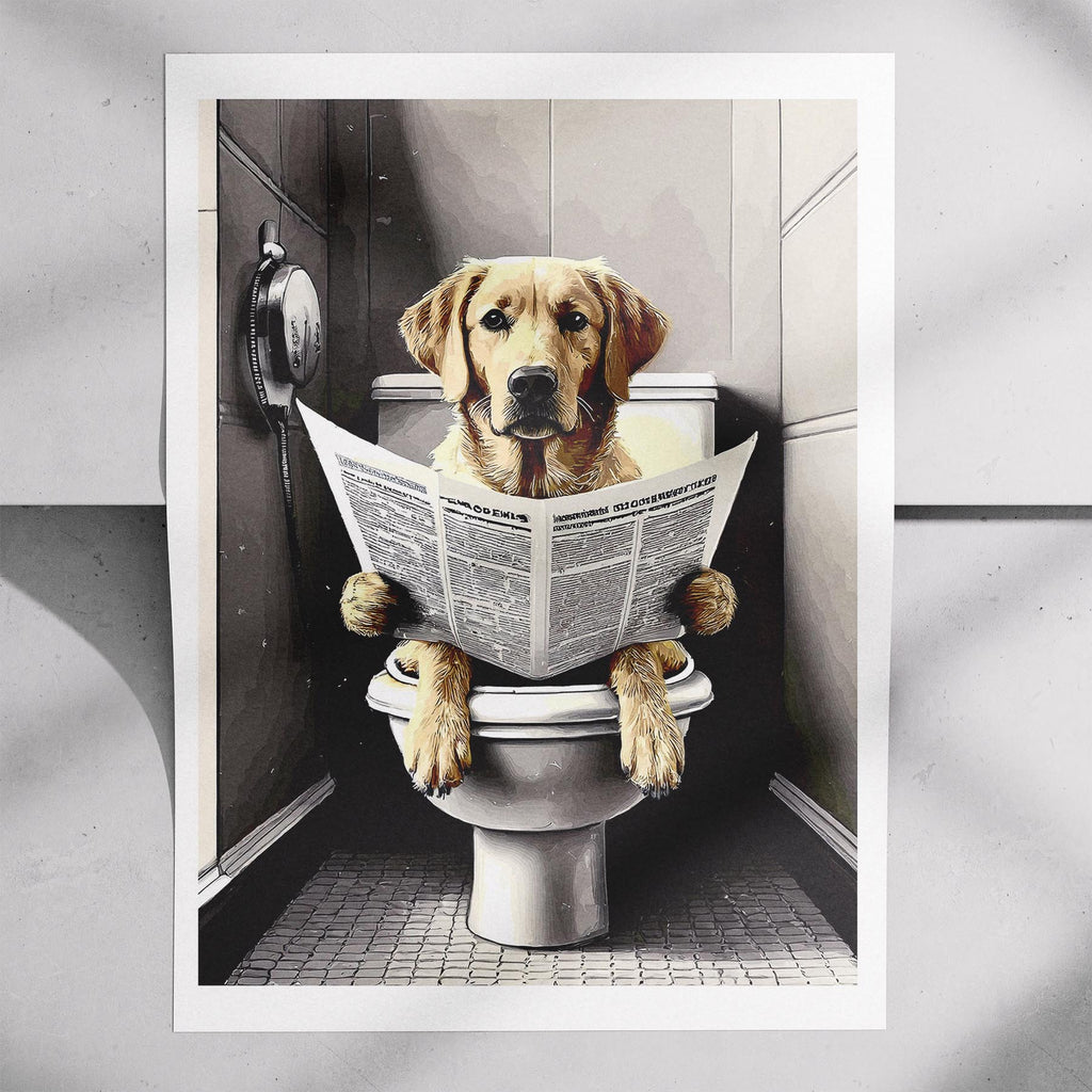 Labrador Retriever Toilet Humour Dog Series 3 image 7
