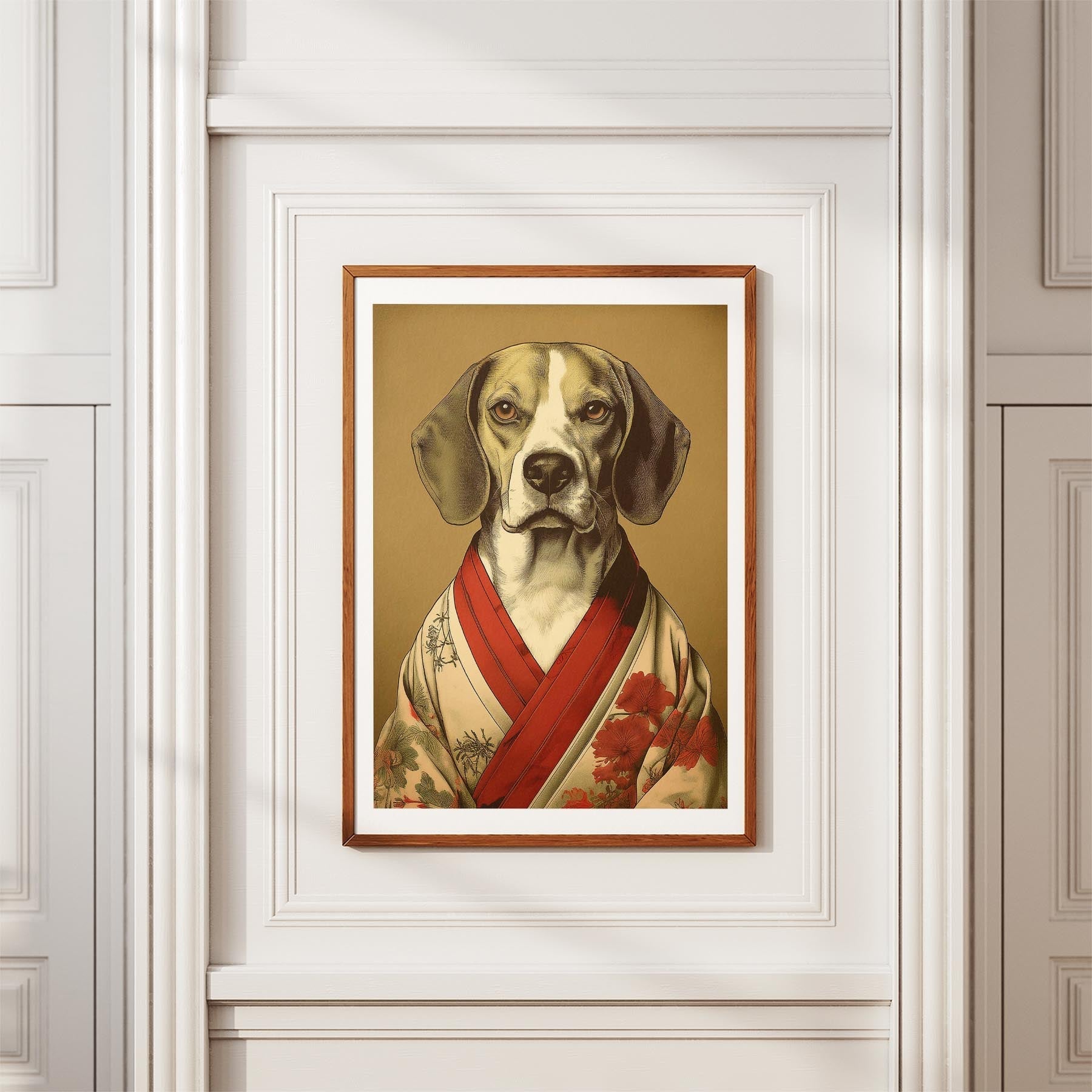 Beagle Japanse Kimono Dog Series image 3