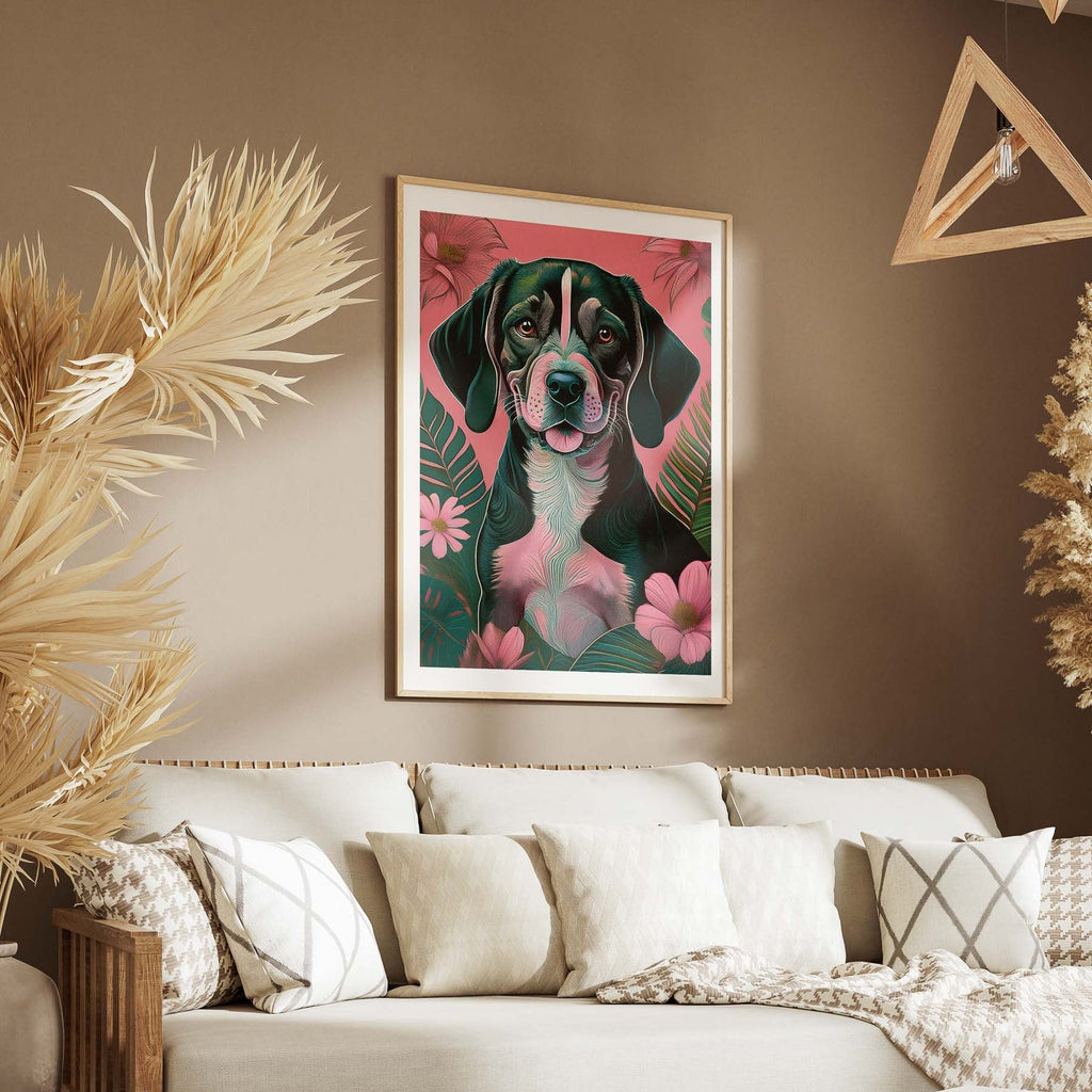 Beagle Flowery Dog image 14