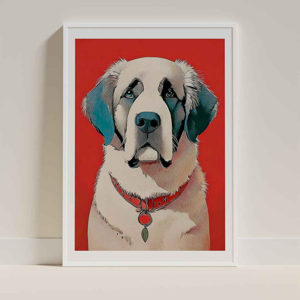 Saint Bernard Red Dog Series image 9