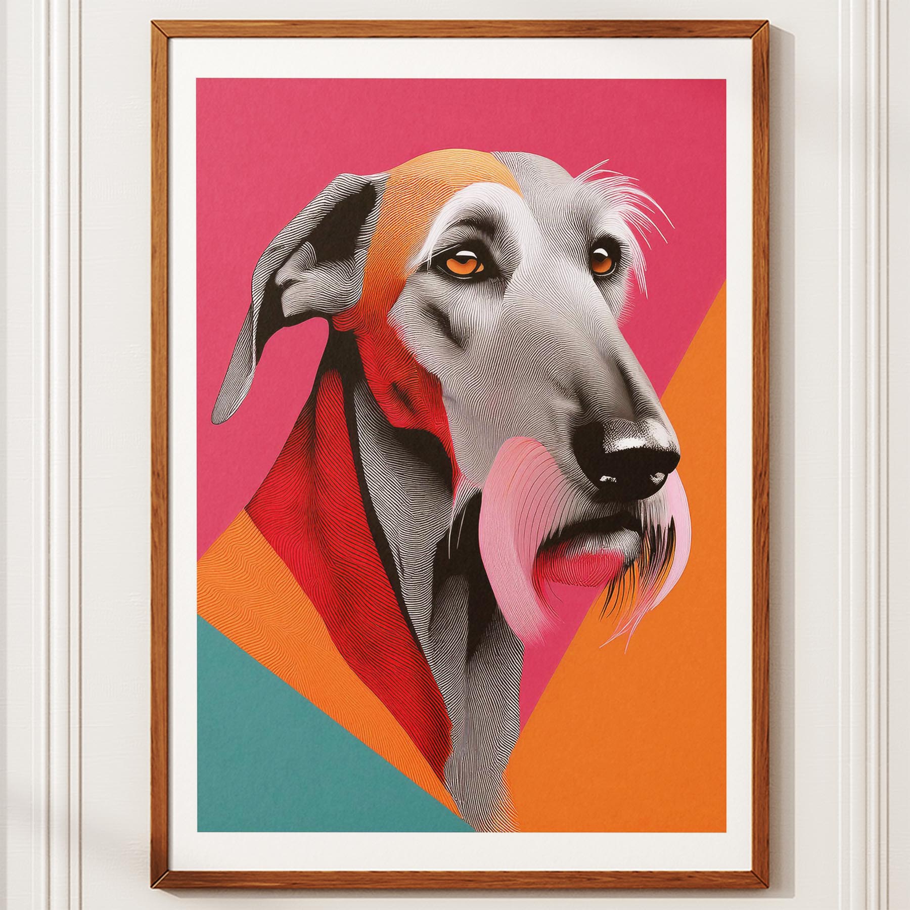 Irish Wolfhound Modern Pop Dog Series image 10