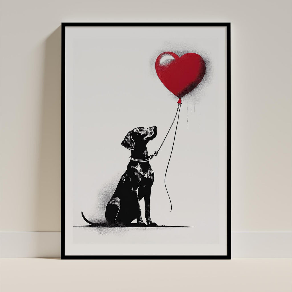 Rhoedesian Ridgeback DOGSY Series inspired by the Art of Banksy image 11