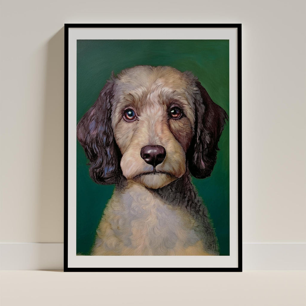 Groodle Green Painted Series image 0