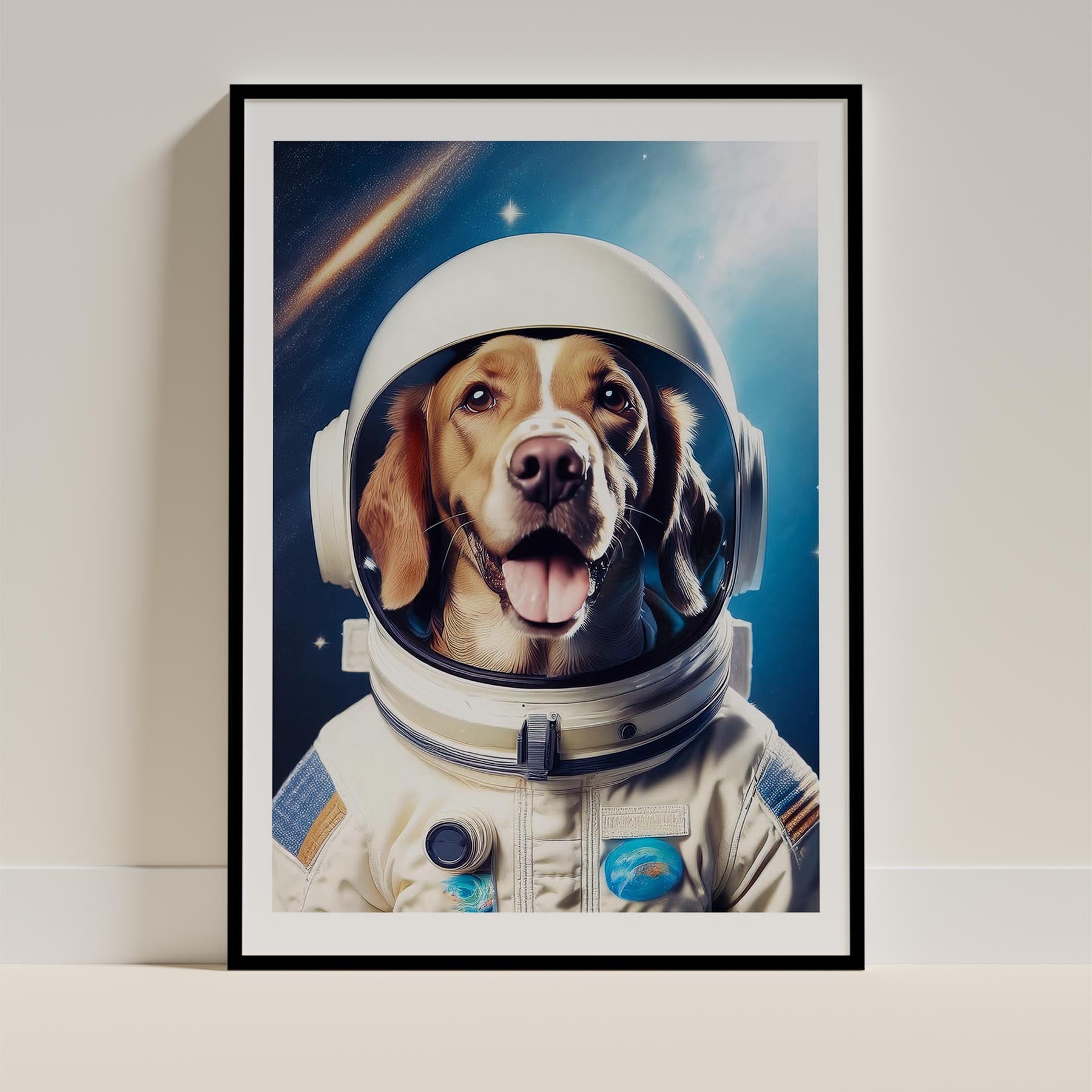 English Setter Astronaut Dog Series image 11