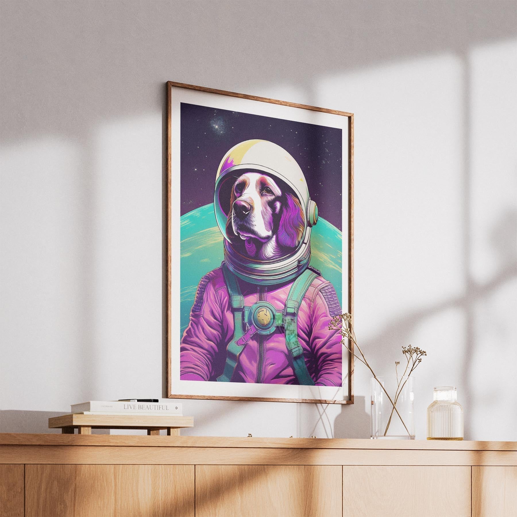 English Setter Space Dogs Series image 5