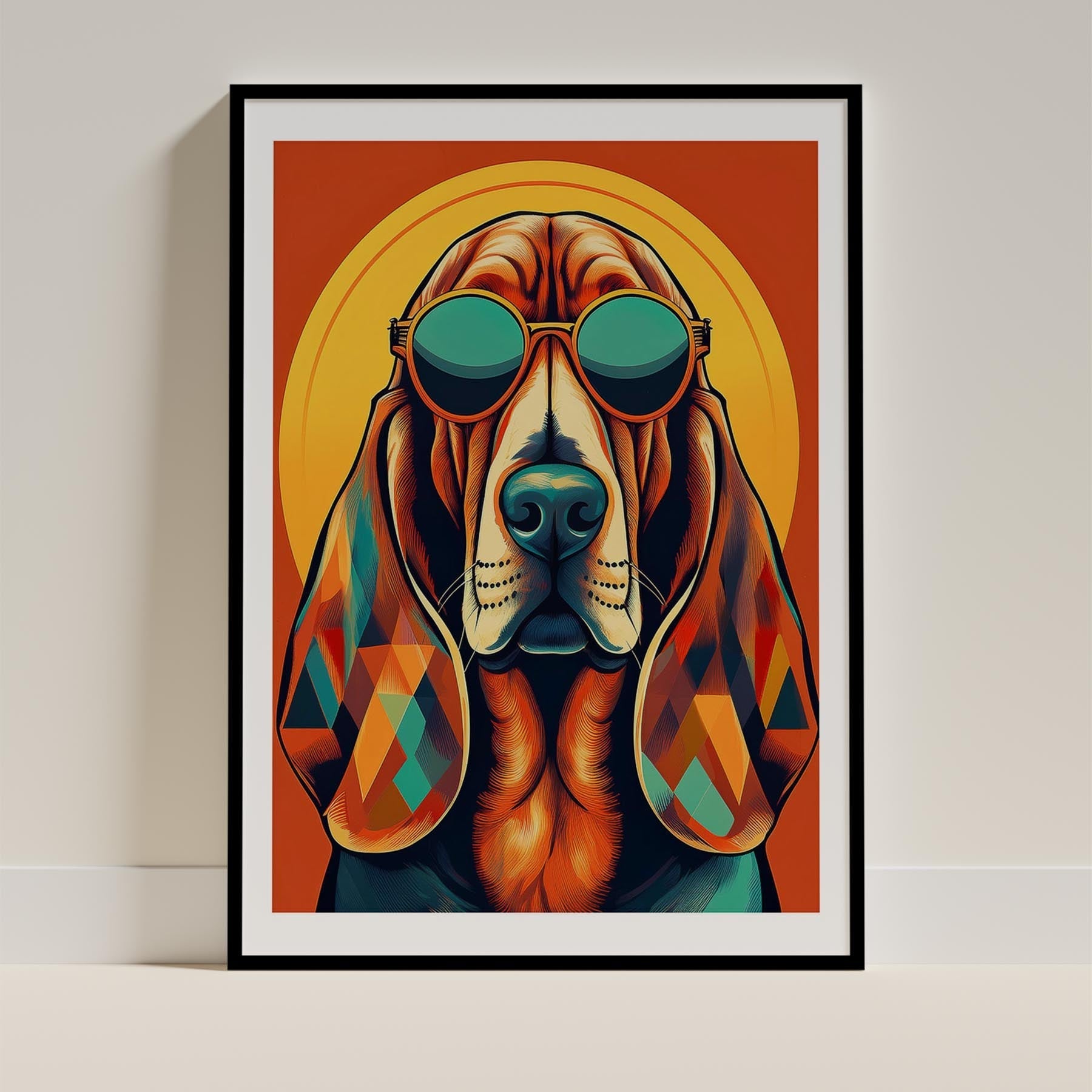 Bloodhound In Colourful Sunnies 1 image 11