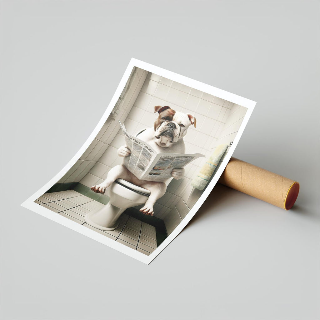 Bulldog Toilet Humour Dog Series 3 image 6